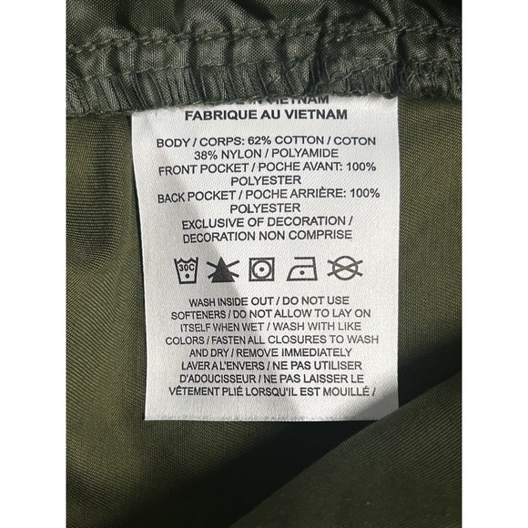 Nike Pants Mens Large Green Camo Utility Unlined Woven Cargo Zip Fly DM0099-355 - Picture 13 of 16